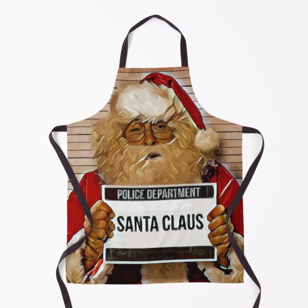 Item preview, Santa Claus Arrested - Merry Christmas And Happy New Year designed and sold by 6athed.