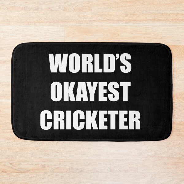 Item preview, World's Okayest Cricketer designed and sold by Adel Qasem.