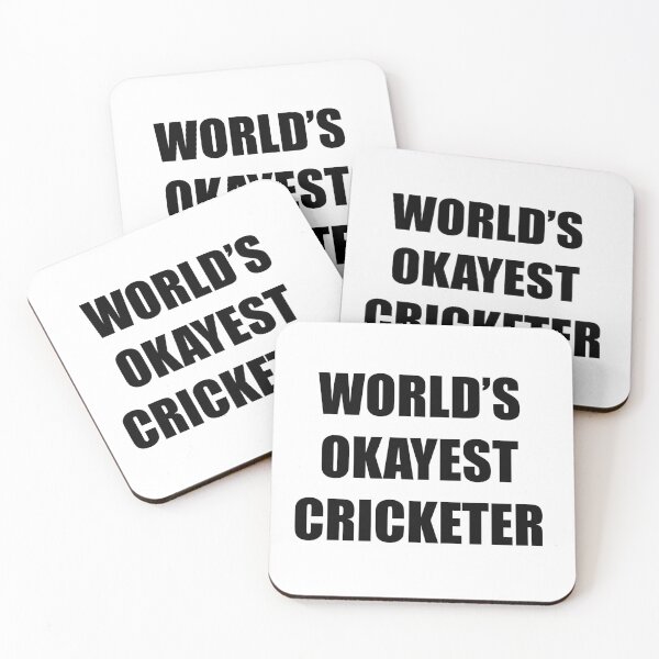 Item preview, World's Okayest Cricketer designed and sold by Adel Qasem.