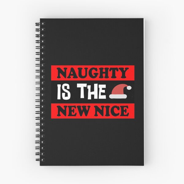 Item preview, Naughty Is The New Nice Essential Classic Sticker And Shirt Design designed and sold by Glike.