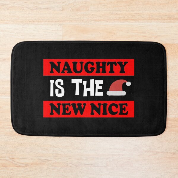 Item preview, Naughty Is The New Nice Essential Classic Sticker And Shirt Design designed and sold by Glike.