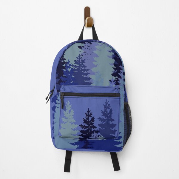 Item preview, Blue Christmas Pine trees designed and sold by DiensDesign.