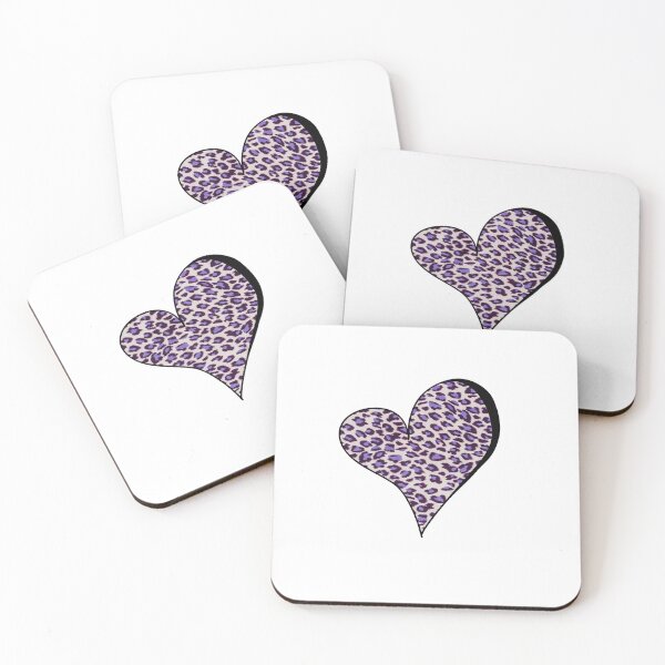 Item preview,  BLACK AND WHITE CHEETAH PRINT ON A LOVE HEART designed and sold by Sharon111.