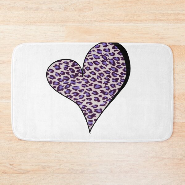 Item preview,  BLACK AND WHITE CHEETAH PRINT ON A LOVE HEART designed and sold by Sharon111.