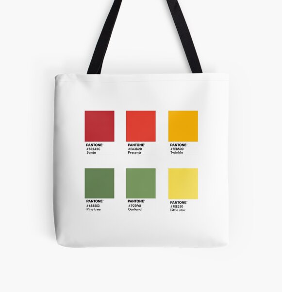 Golden palette pantone color swatch Tote Bag for Sale by softlycarol