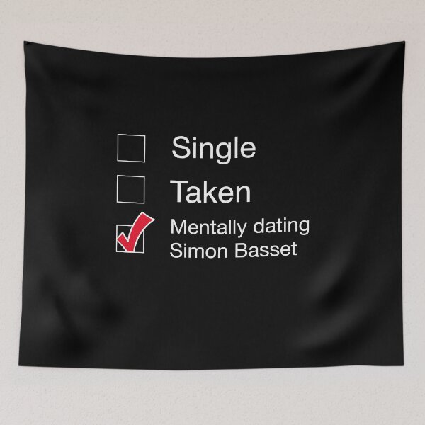 Item preview, Mentally dating Simon Basset (Black color) designed and sold by creative-boo.