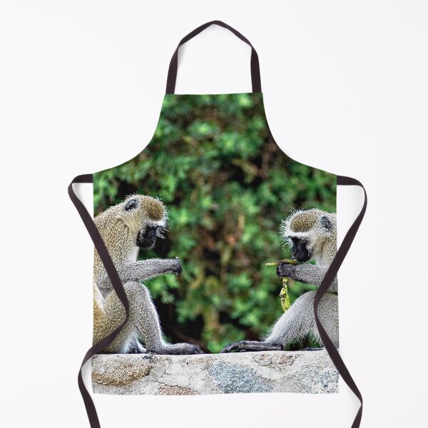 Item preview, Vervet Monkeys Eating Bananas designed and sold by worldways.