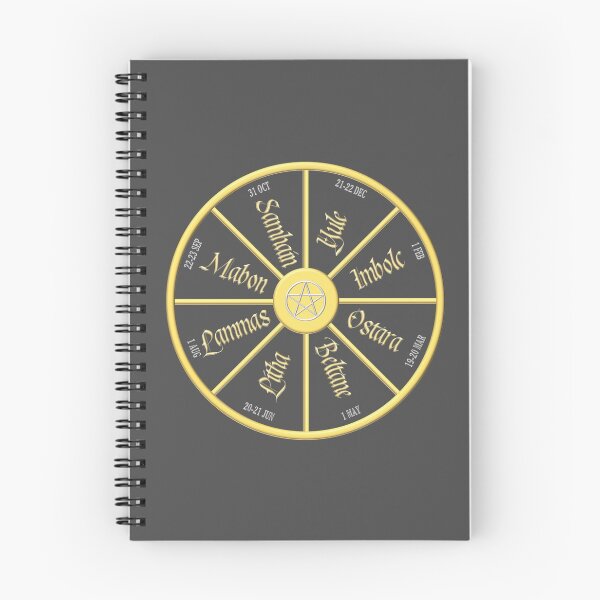 Item preview, Wiccan/Pagan Wheel of the Year designed and sold by Prints4Pagans.