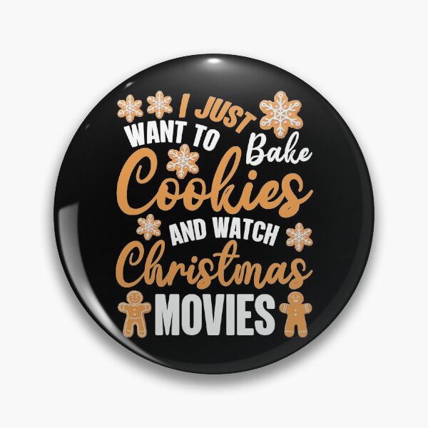 Artikelvorschau, Ich möchte nur Kekse backen und Weihnachtsfilme Cookie Baker sehen entworfen und verkauft von GravitiTees.