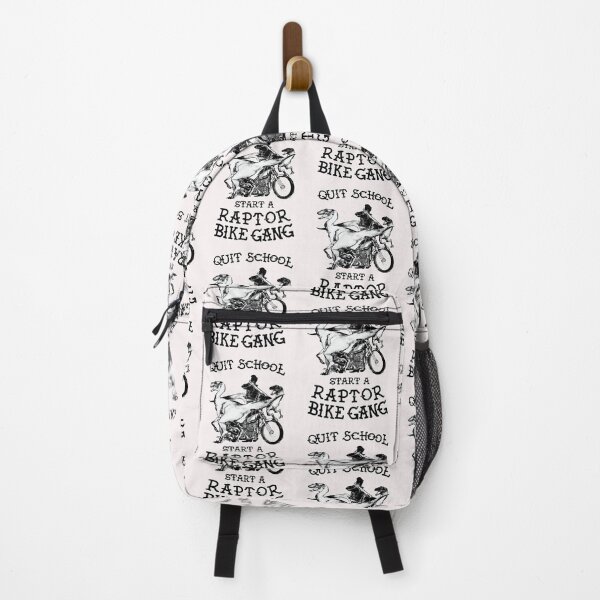 Item preview, QUIT SCHOOL START A RAPTOR BIKE GANG designed and sold by HB2-Design.