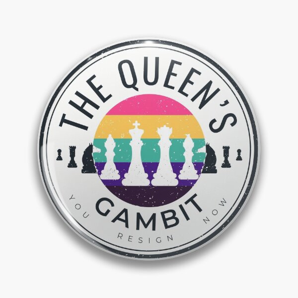 Item preview, The Queen's Gambit Chess Vintage designed and sold by EaolaDesign.