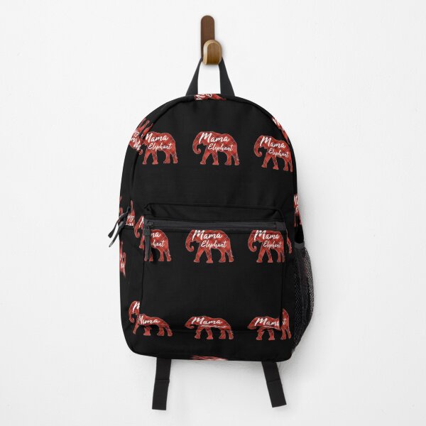 Item preview, Mama Elephant - Plaid Elephant pattern designed and sold by BasicWear.