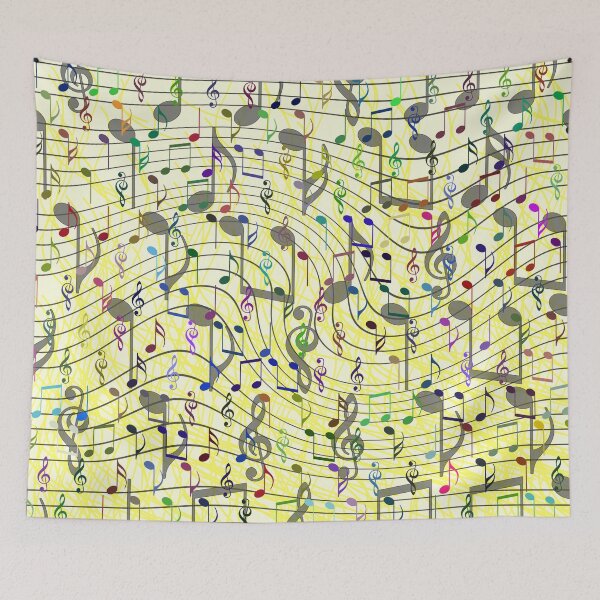 Item preview, Chaotic music notation designed and sold by Gaspar Avila.