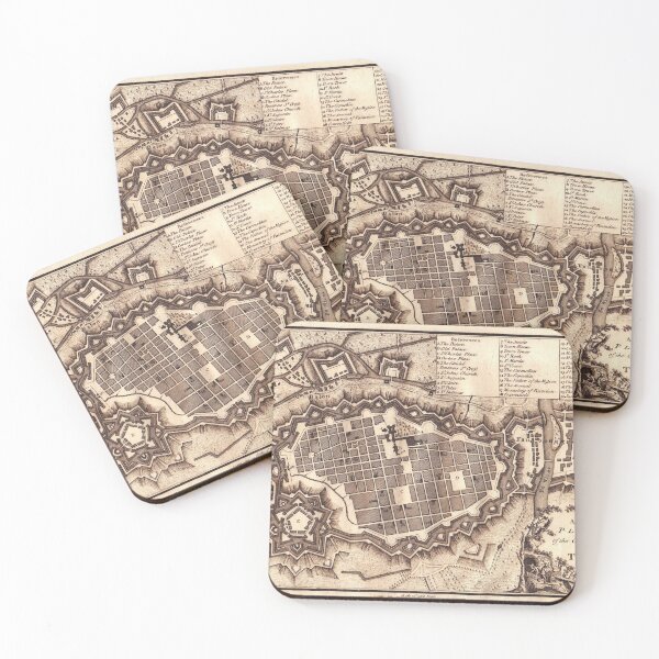 Item preview, Old map of the city of Turin in Italy designed and sold by BarbaraFarina.