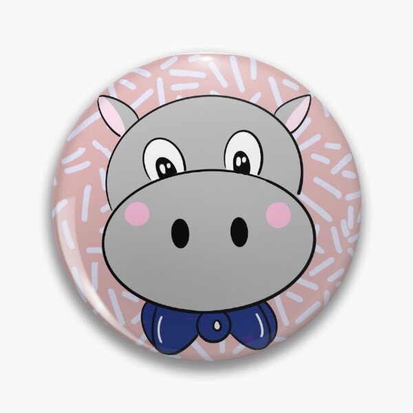 Item preview, Happy hippo designed and sold by vic-artium.