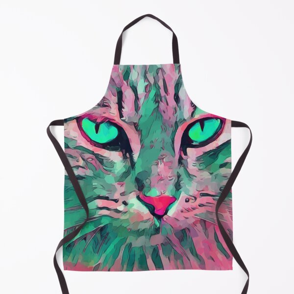 Item preview, Colorful cat painting designed and sold by Rui Valverde.
