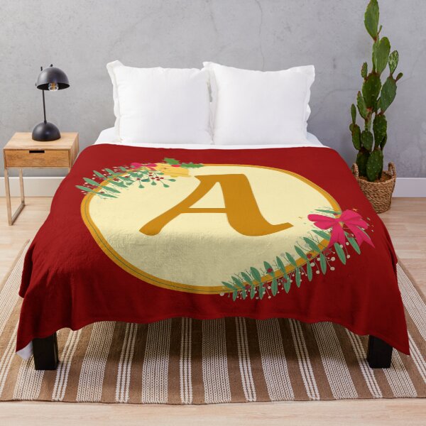 Item preview, Christmas initial Monogram letter A designed and sold by crikz.