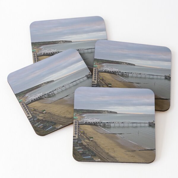 Item preview, Cloudy Sunrise over Sandown Pier designed and sold by Jeremy Hayden.