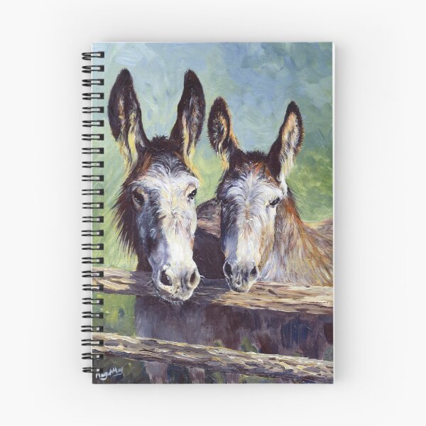 Artikelvorschau, Dos Burros - Zwei Esel entworfen und verkauft von Margaret Merry.