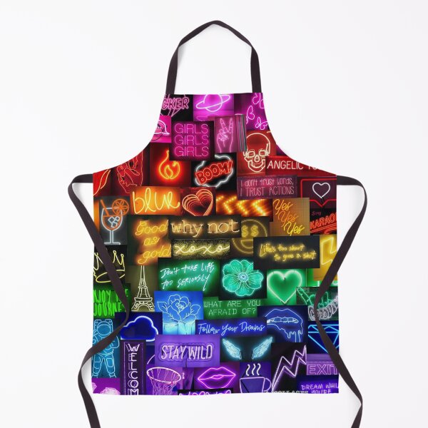 Item preview, Rainbow Neon Sign Collage designed and sold by Ajcollages.