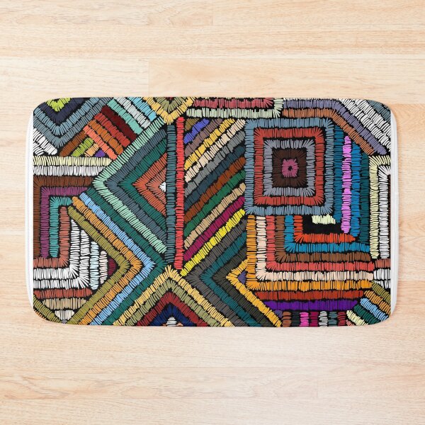 Item preview, Geometric Triangles With Colorful Seamless Pattern designed and sold by Mrunner.
