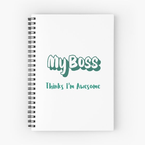 Item preview, My Boss Thinks Im Awesome designed and sold by Artistive.