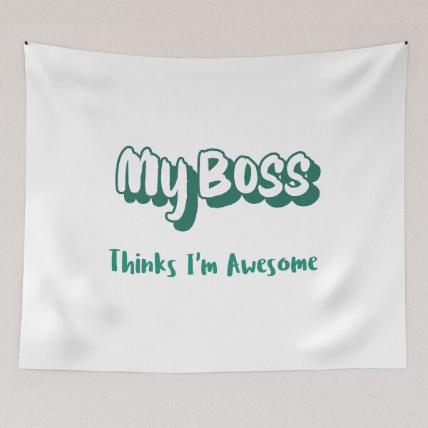 Item preview, My Boss Thinks Im Awesome designed and sold by Artistive.
