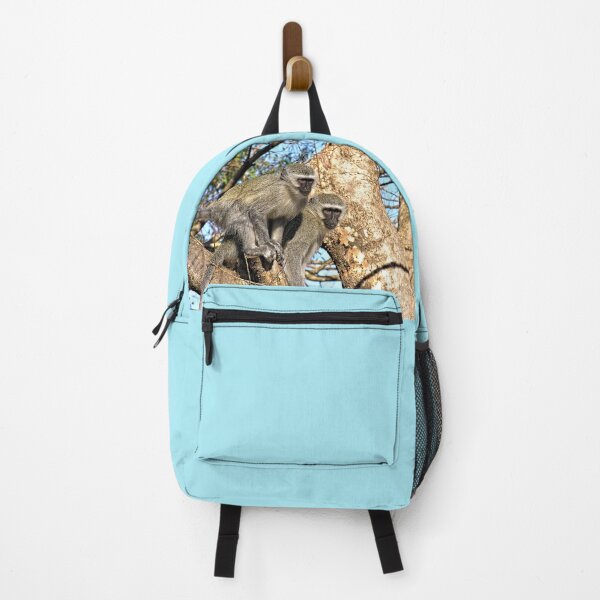 Item preview, Wild Vervet Monkeys on a Tree Branch designed and sold by worldways.