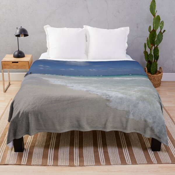 Item preview, White Sand BeachTurquoise Blue Ocean Blue Sky designed and sold by comcamworld.