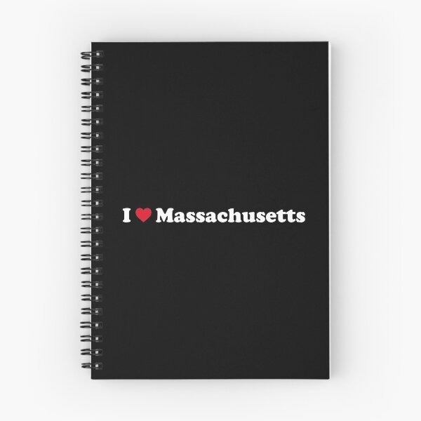 Item preview, I ❤️ Massachusetts designed and sold by Novel Gifts.