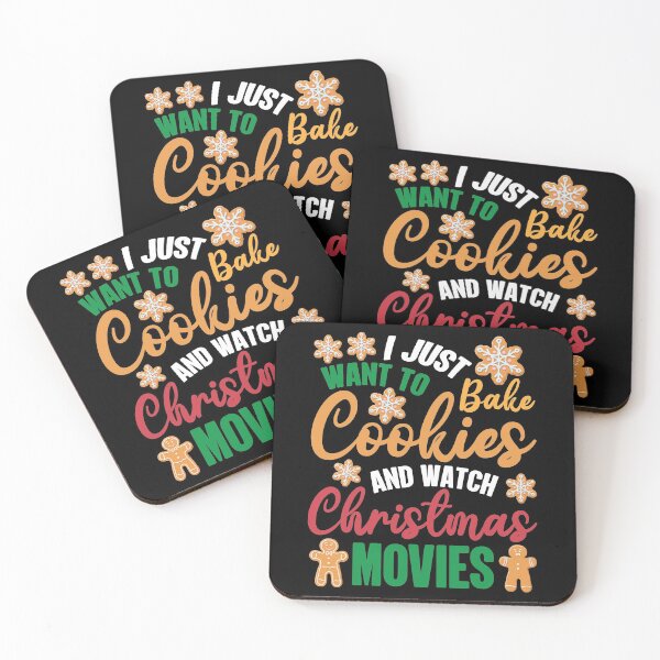 Item preview, I Just Want To Bake Cookies And Watch Christmas Movies Cookie Tester designed and sold by GravitiTees.