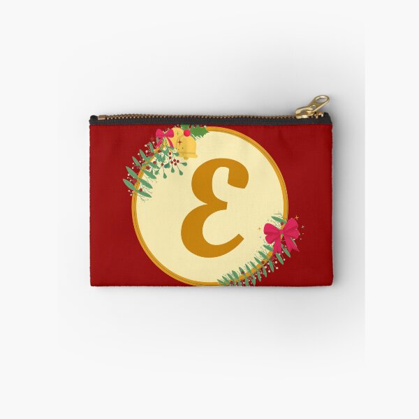 Item preview, Christmas initial Monogram letter E designed and sold by crikz.
