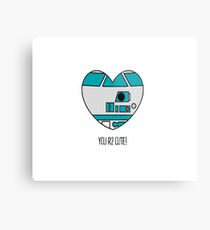 Star Wars - Love Metal Print