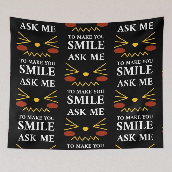Item preview, Ask Me to Make You Smile designed and sold by Luvjesus2.