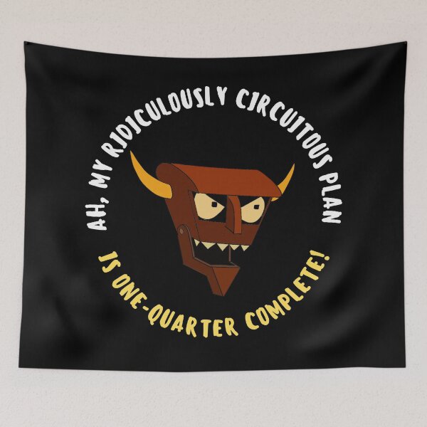 Item preview, Beelzebot, The Robot Devil Quote designed and sold by The Cosmic Turtle.