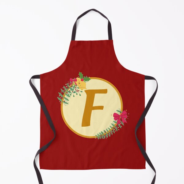 Item preview, Christmas initial Monogram letter F designed and sold by crikz.