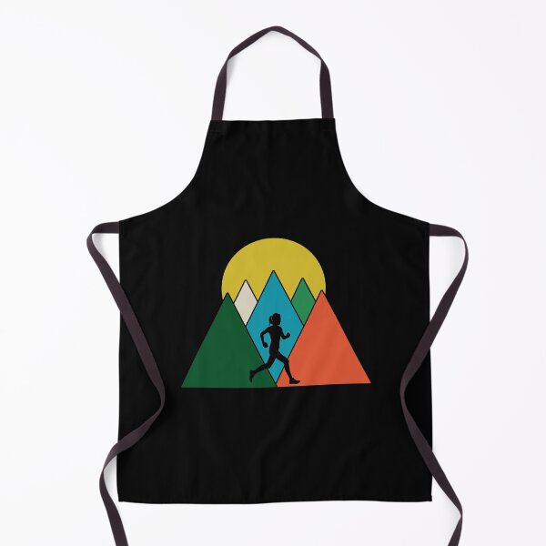 Item preview, Triangle Mountains - Woman Trail Runner designed and sold by HeatherPore.
