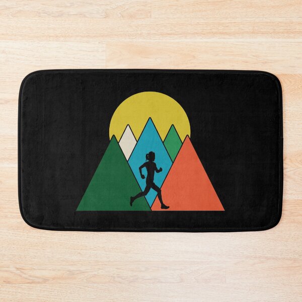 Item preview, Triangle Mountains - Woman Trail Runner  designed and sold by HeatherPore.