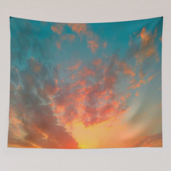 Item preview, Dreamy aesthetic sky clouds designed and sold by Mariolangstieh.