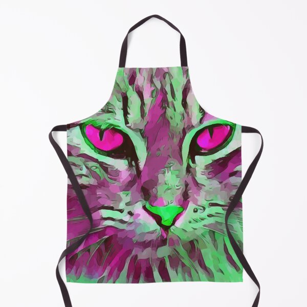 Item preview, Colorful cat painting designed and sold by Rui Valverde.