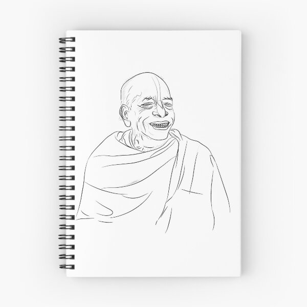Item preview, sketch illustration A. C. Bhaktivedanta Swami Prabhupada designed and sold by KARTICK DUTTA.