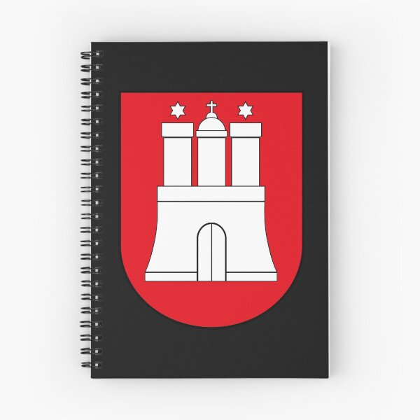 Item preview, Hamburg wappen flag coat of arms designed and sold by mikoala50.