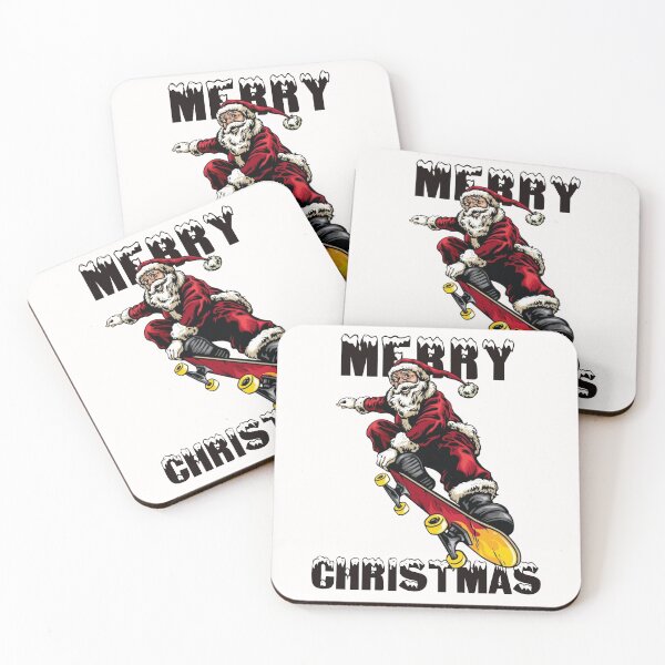 Item preview, Skateboarding Santa Claus Merry Christmas 2020 Gift for Skateboard Lovers Design designed and sold by OneandHalf.