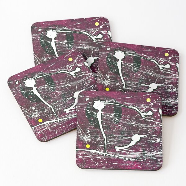 Item preview, PURPLE - ABSTRACT - PAINT - PAITING - HANDMADE - DECORATION designed and sold by Tropical Blood.