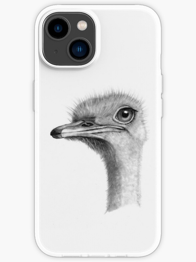 Classic Case for iPhone 13 Pro Max in Genuine Ostrich