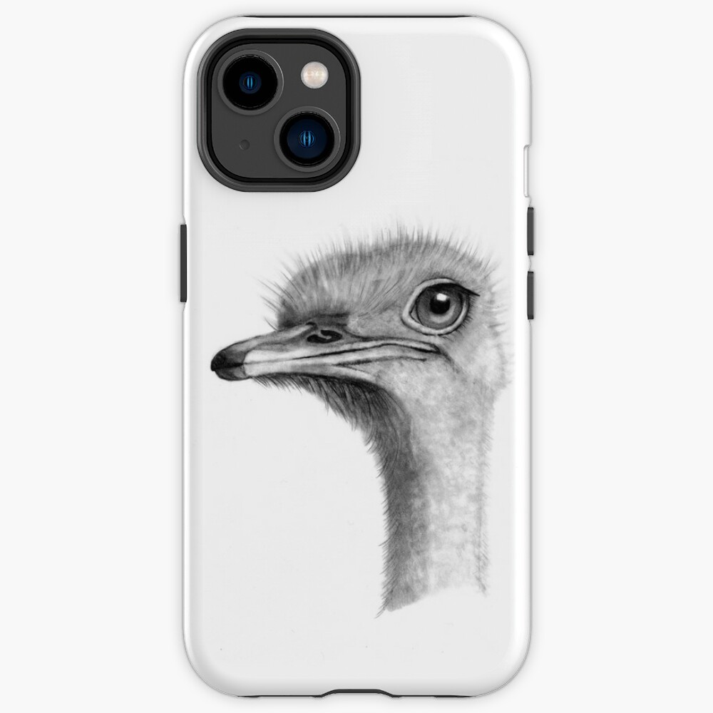 Classic Case for iPhone 13 Pro in Genuine Ostrich