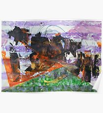 Anomaly 2 - Original Wall Modern Abstract Art Painting Poster