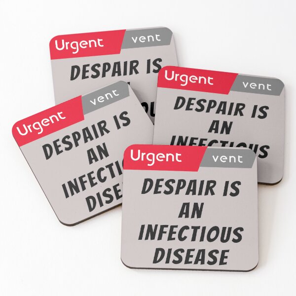 Item preview, urgent vent: despair is an infectious disease designed and sold by Mounir Ameur Ali.
