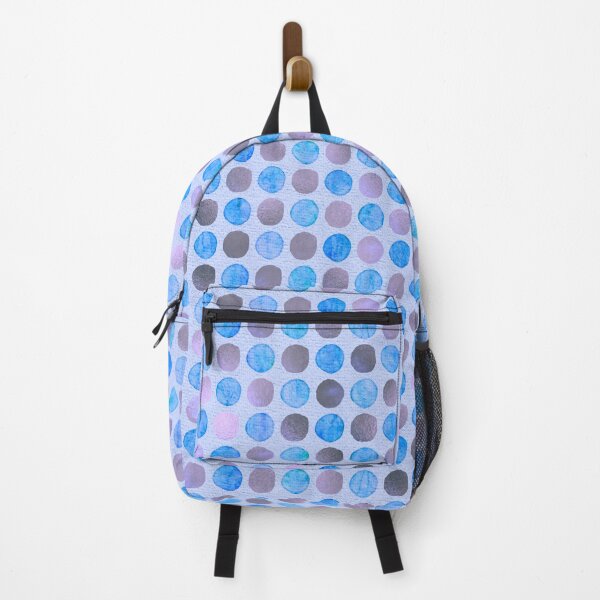 Item preview, Blue Black Grey Dots Pattern designed and sold by EmiHano.