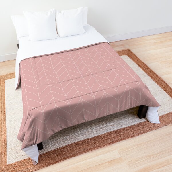 Pink Chevron Comforter